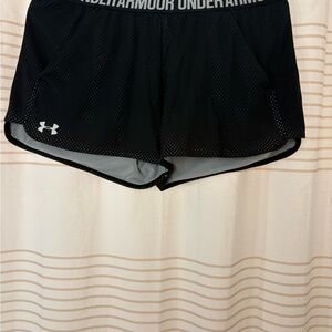 Under Armour Women's Black Athletic Shorts